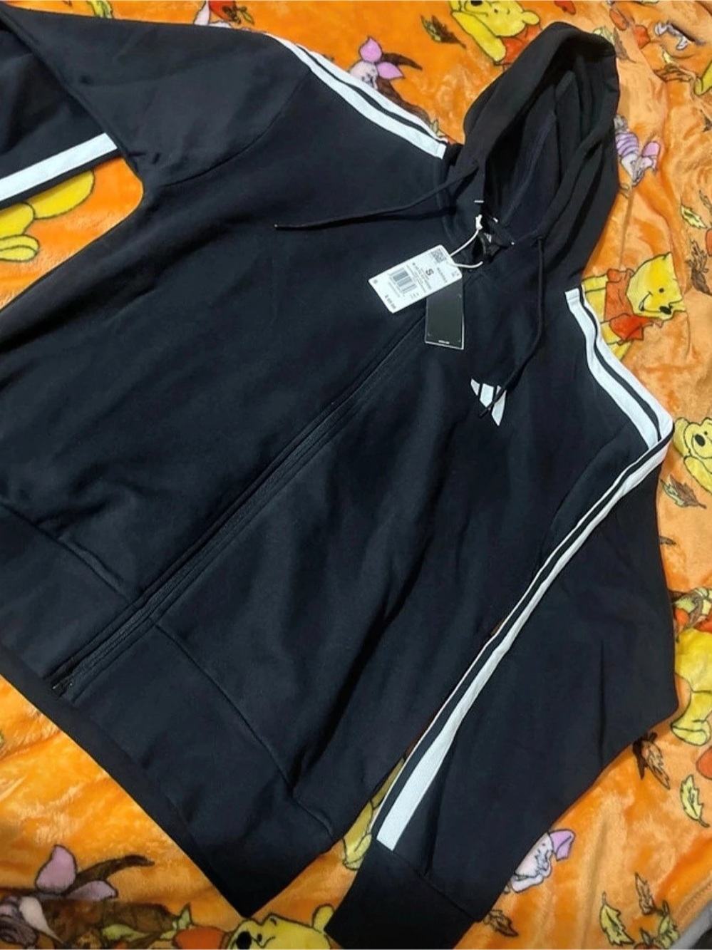 adidas M3 FLZ HOOD Black & White Small